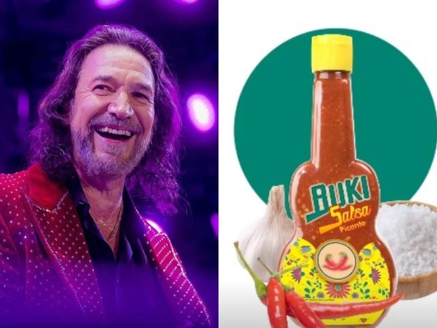 Marco Antonio Solís emprende con 'La Buki salsa' y se agota al instante