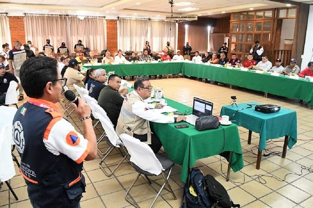 Autoridades estatales dieron a conocer la guía para elaborar los programas municipales de Protección Civil de 2023.