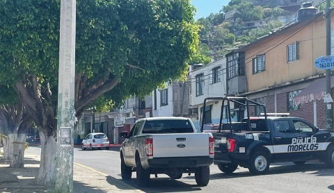 Agreden a tiros a un hombre en Temixco