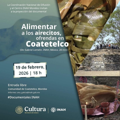 Proyectar&aacute; INAH documental sobre ofrendas tradicionales en Coatetelco