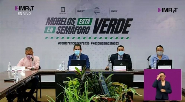 En Morelos suman 34,207 casos confirmados acumulados de covid-19 y 3,621 decesos