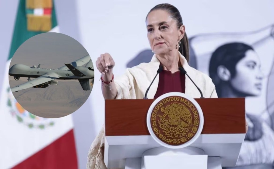 Sheinbaum rechaza idea de atacar a cárteles con drones: 'No resolvería nada'