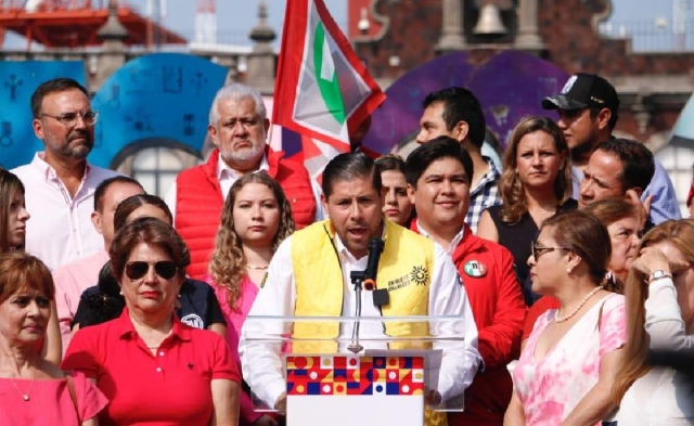 Representantes del PRD, PRI, PAN, RSP y Morelos Progresa anunciaron su alianza. 