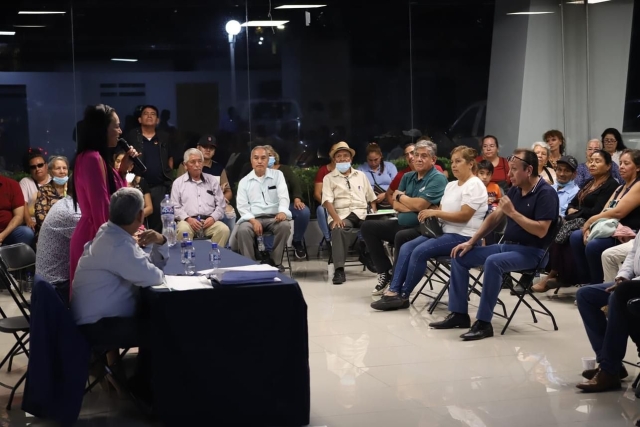 Sostiene Sandra Anaya reunión con líderes de Cuernavaca