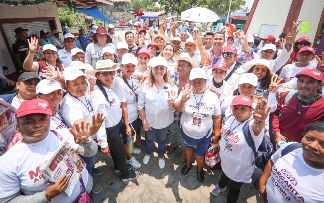 Nuestra coalición va a llevar al estado de Morelos a una nueva etapa: Margarita González Saravia