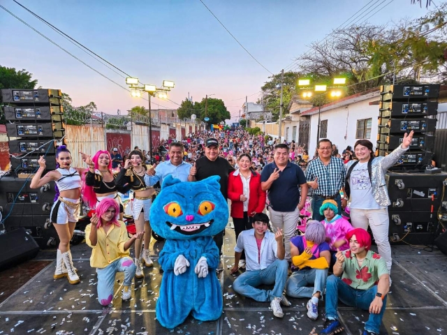 Llegan Reyes Magos a la colonia Juan Morales de Yecapixtla