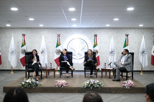 Realiza TSJ conversatorio en el marco del Día Internacional de la Mujer