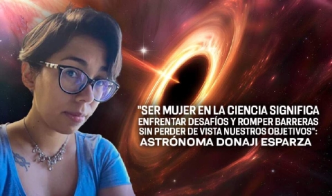 Astrónoma mexicana: liderazgo en el estudio de agujeros negros