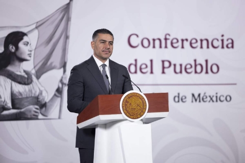 Omar Garc&iacute;a Harfuch dio a conocer la informaci&oacute;n en &ldquo;La Ma&ntilde;anera&rdquo; de ayer. 