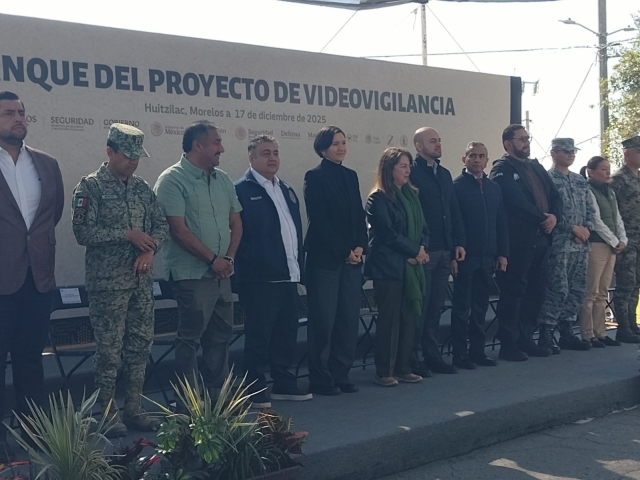 Encabeza gobernadora Margarita Gonz&aacute;lez Saravia inicio de instalaci&oacute;n de arcos de seguridad, en Huitzilac y Cuautla