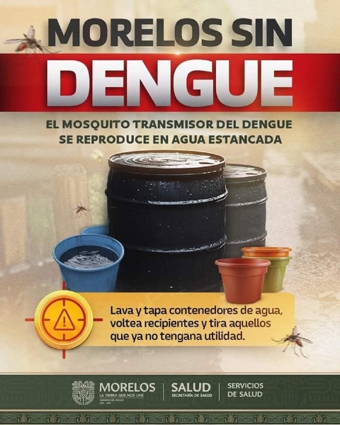Las autoridades municipales resaltaron que el dengue se combate desde las viviendas, por eso solicitaron el apoyo de la ciudadanía.