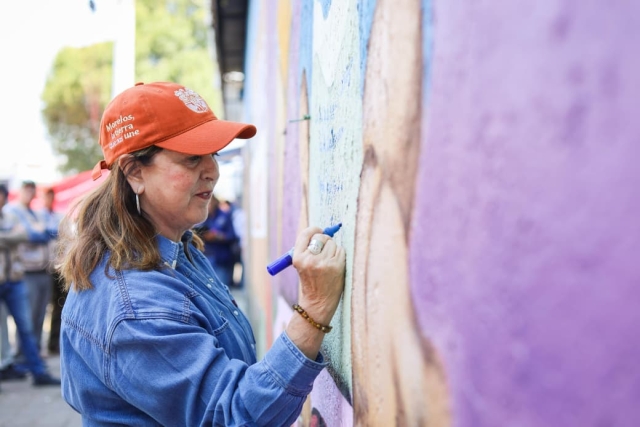 Reciben habitantes de Huitzilac las Caravanas del Pueblo: 'Territorios de Paz y Buen Vivir'