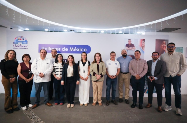 Refuerzan Gobierno de Morelos y Unilever M&eacute;xico lazos de colaboraci&oacute;n para impulsar el desarrollo econ&oacute;mico y bienestar social