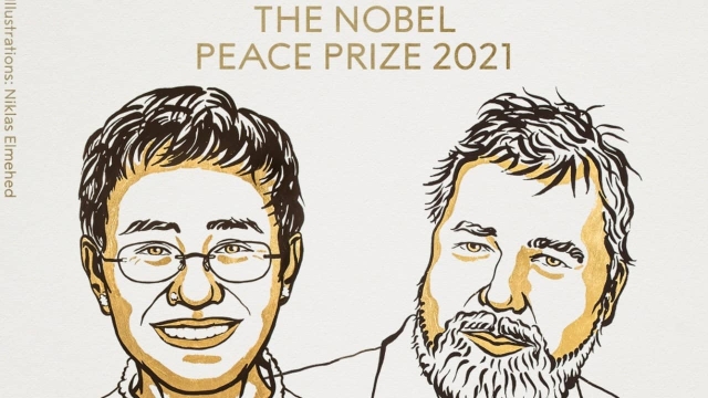 Premio Nobel de la Paz 2021 para periodistas.