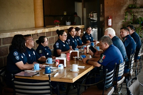 Reconoce SSPC labor de enfermeras y enfermeros del ERUM, que tambi&eacute;n forman parte de la dignificaci&oacute;n policial