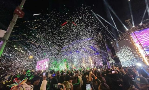 PolyMarchs despide el 2024 con un épico show en el Ángel