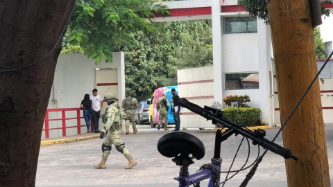  Tras el hecho, la zona fue resguardada por militares y policías.