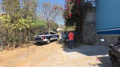  La zona donde localizaron el cad&aacute;ver.