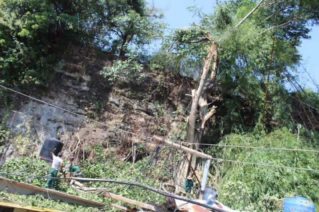 Más de 180 familias viven en zonas de riesgo en Cuernavaca. 