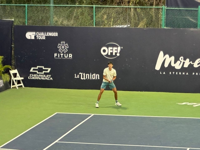 Rodrigo Pacheco irrumpe en el Morelos Open: Derrota al campeón defensor Thiago