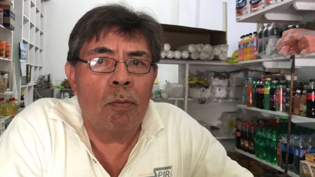 Miguel Leana Vélez, representante de los comerciantes establecidos del Centro Histórico de Cuautla.