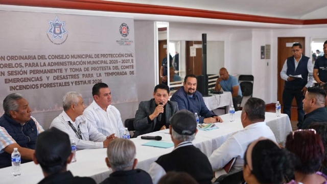  Instala Cuautla Comit&eacute; Municipal de Protecci&oacute;n Civil