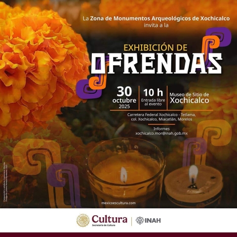 Exhibirán ofrendas en el Museo de Sitio de Xochicalco