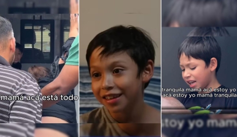 Viral: Así está hoy Gael, el niño que apoyó a su mamá durante detención por ICE
