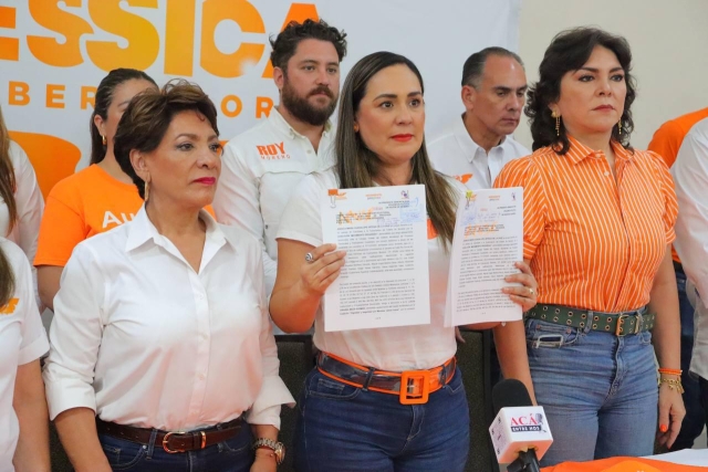 Jessica Ortega presenta denuncia por violencia política en razón de género contra Lucía Meza y Sergio Prado
