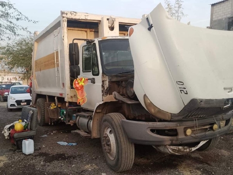 El Ayuntamiento resaltó que será hasta que se repare el camión cuando el servicio se normalizará.