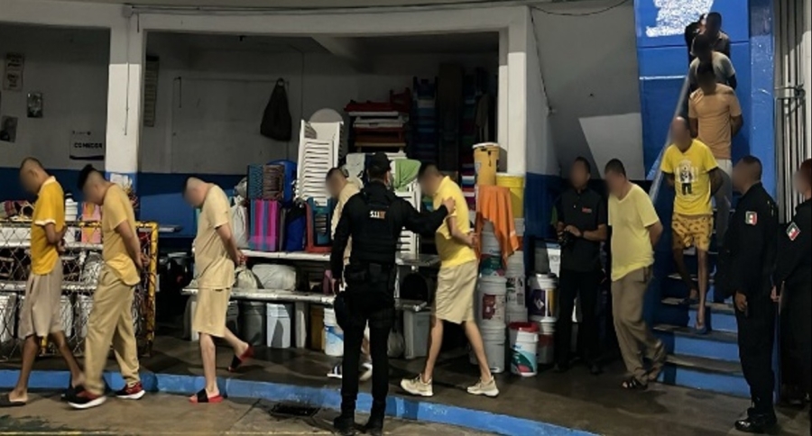 Efectúan operativo interinstitucional en el Centro de Reinserción Social de Jojutla