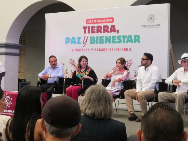 Realiza Red Ciudadana Transformando Morelos el foro internacional &#039;Tierra, Paz y Bienestar&#039;