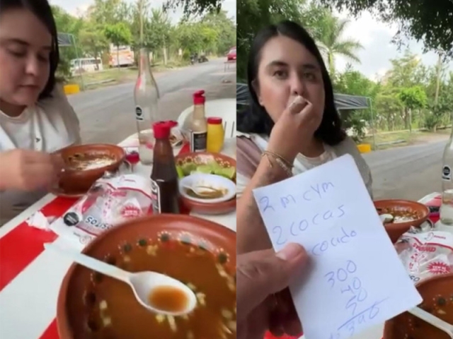 ¿Gorrona o costumbre?: Mujer invita a su novio a comer y le hace pagar todo