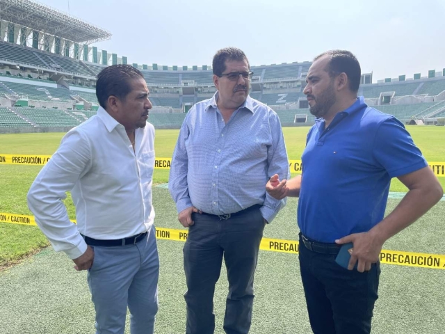 Gobierno de Morelos oficializa regreso de futbol profesional al estadio Agustín “Coruco” Díaz