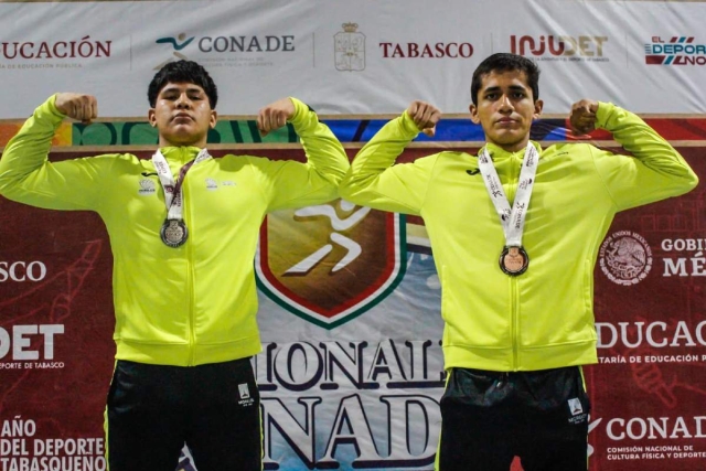 Gustavo García y Johan García ganaron medalla de plata y bronce, respectivamente en lucha olímpica.
