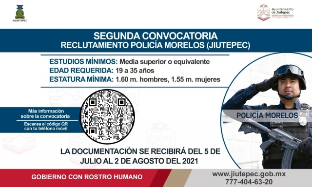 Invita Ayuntamiento de Jiutepec a participar en reclutamientos de empleos