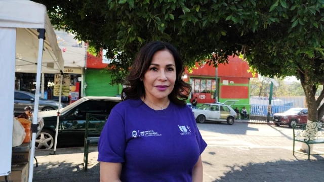   Lorena Castillo Castillo, directora del Instituto de la Mujer de Cuernavaca.