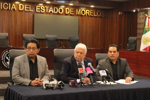 Juan Emilio Elizalde compareció ante medios de comunicación ante las recientes quejas de autoridades por la liberación de personas detenidas por parte de juzgadores. 