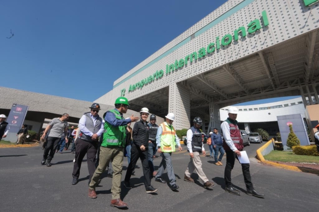 Obra de la Terminal 2 del AICM estará lista en junio: Claudia Sheinbaum