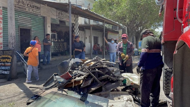 En todas las campañas hasta ahora realizadas este año aparecieron una gran cantidad de cacharros en las colonias.