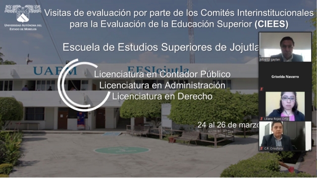 Evalúan programas educativos de la Escuela de Estudios Superiores de Jojutla