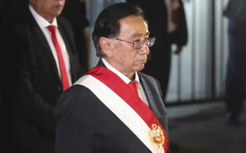 Congreso de Per&uacute; elige a Jos&eacute; Mar&iacute;a Balc&aacute;zar como presidente interino