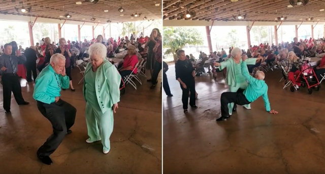 Abuelitos bailarines conquistan TikTok al ritmo de Bad Bunny