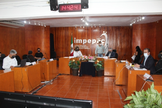 Realiza pleno del CEE de Impepac declaratoria de culminación del proceso electoral 2020-2021