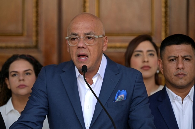 Jorge Rodr&iacute;guez, presidente de la Asamblea Nacional de Venezuela.