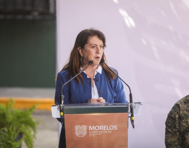 Refuerza Margarita González Saravia acciones de seguridad en Cuautla