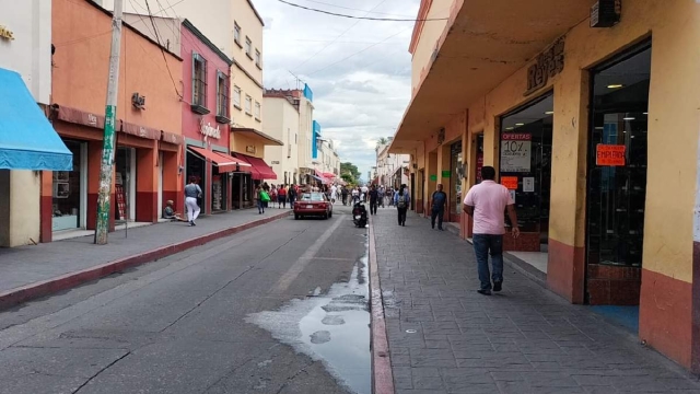 Desde hace varios días no ha habido ambulantes en el primer cuadro de la ciudad de Cuautla.