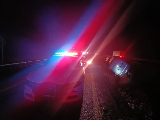 Accidente de autobús con simpatizantes de Morena deja al menos 20 lesionados