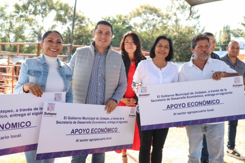 Fortalece Jiutepec al sector agropecuario con d&eacute;cima entrega de apoyos