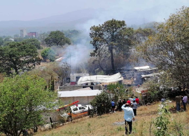 Explosión de polvorín en Ocotepec; no se reportan lesionados